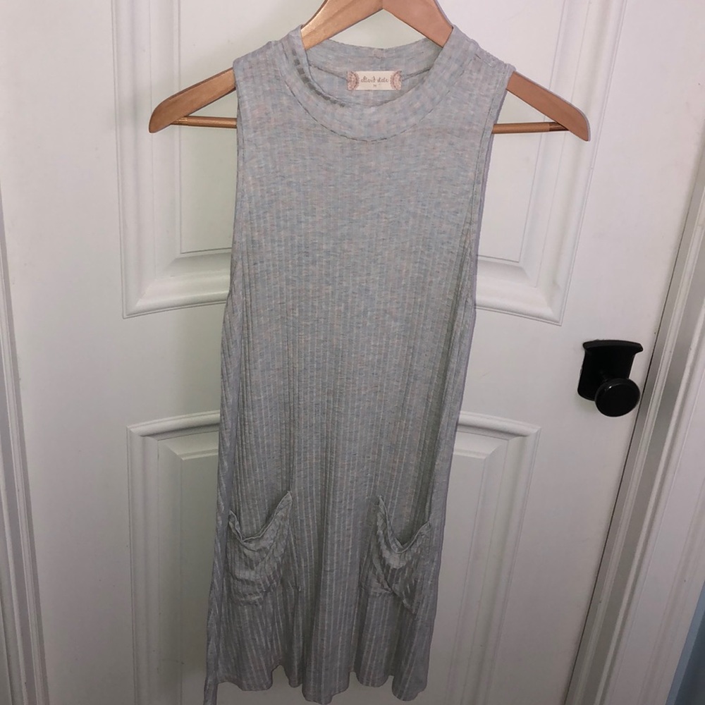Altar’d State Light Blue/White Dress